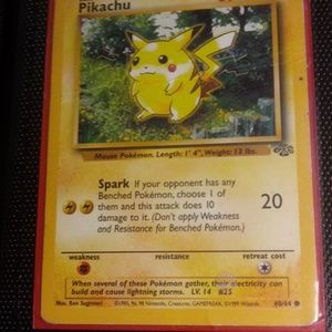Jungle Pikachu 1998